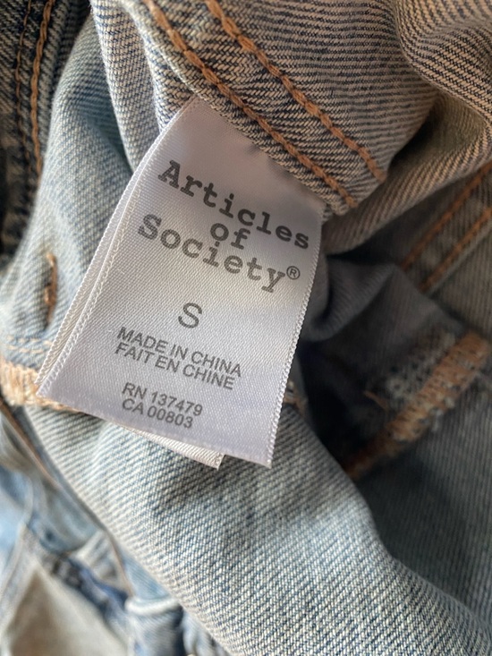 Articles Of Society Light Blue Denim Jacket - Picture 4 of 11
